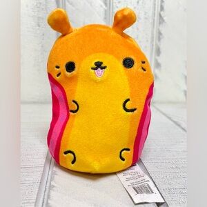 Cats Vs. Pickles Gold Series Zippy #252 Cat Snail Collectible Bean Plush Toy